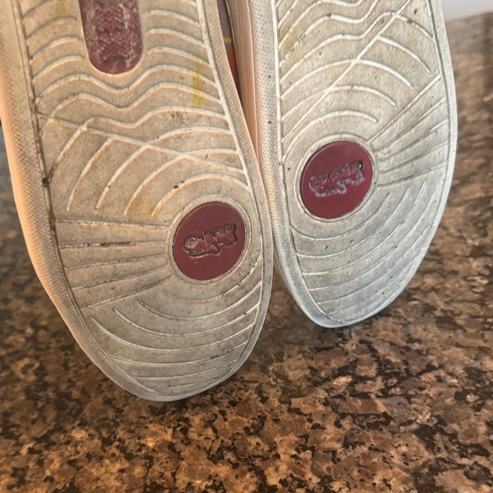 Coach Clip Colorful Logo Pattern Sneakers 10 - Picture 15 of 15